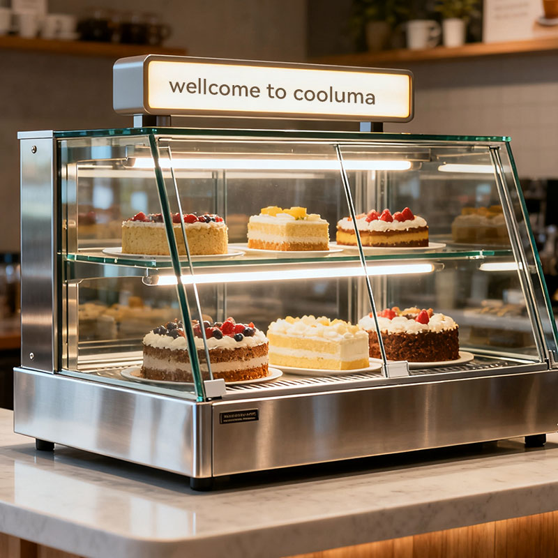 Countertop cake cabinet